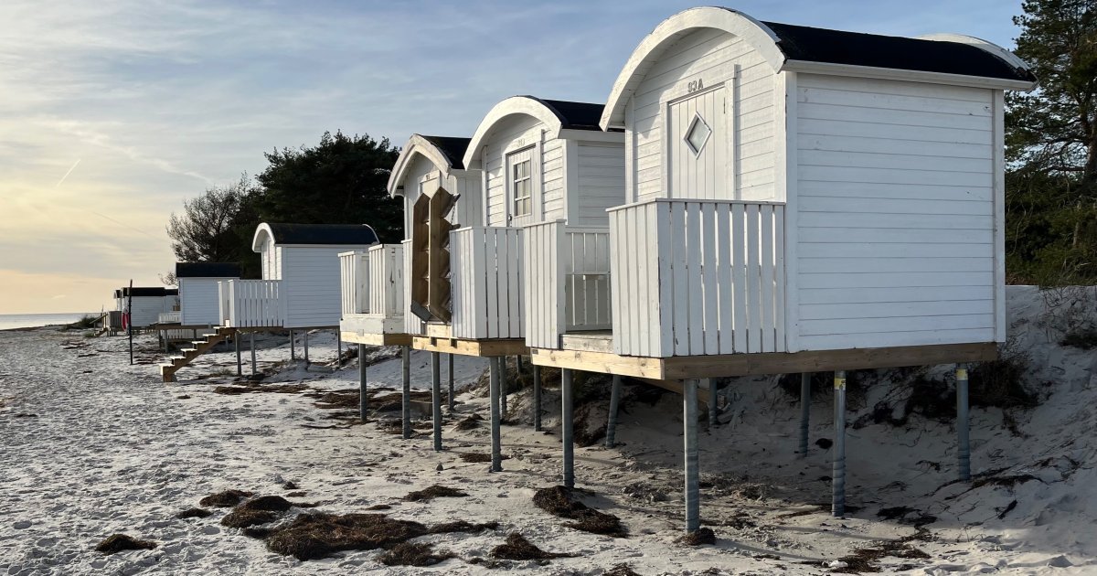 Stormen Babet sopar rent på Näset(2023). Klimatet borde vara den viktigaste frågan på valet i år!!